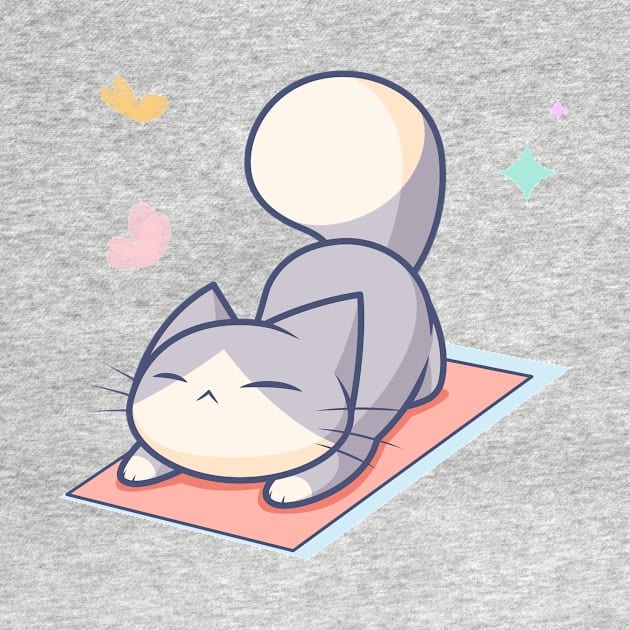 Yoga Cat by Everything A Cat